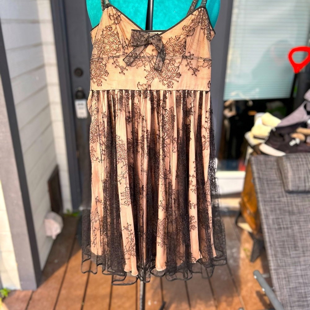 Valentino Garavani lace baby doll dress